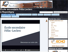 Tablet Screenshot of esfelixleclerc.com